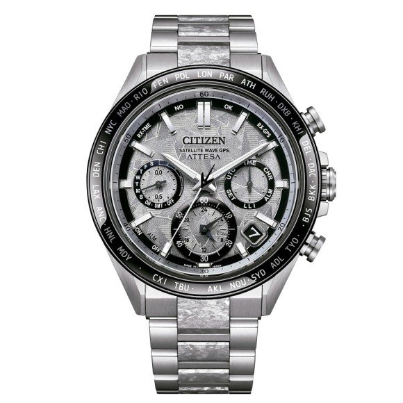 CITIZEN CC4076-65A SATELLITE WAVE GPS ATTESA SUPER TITANIUM