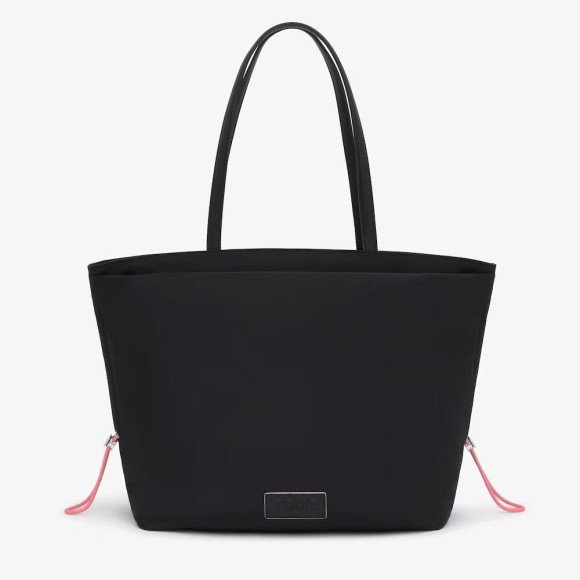TOUS Wonder Pulls Large Capazo Black Tote