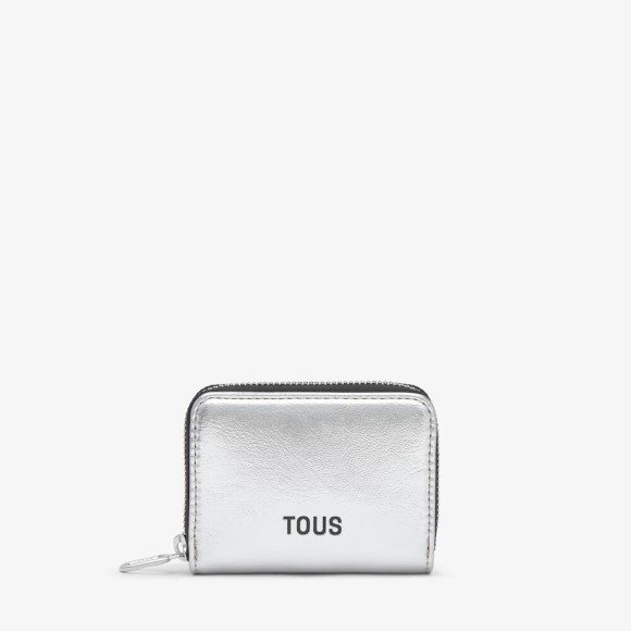 TOUS 2002468455 MITTLERE GELDBÖRSE NEW DORP SILBER 2002468455